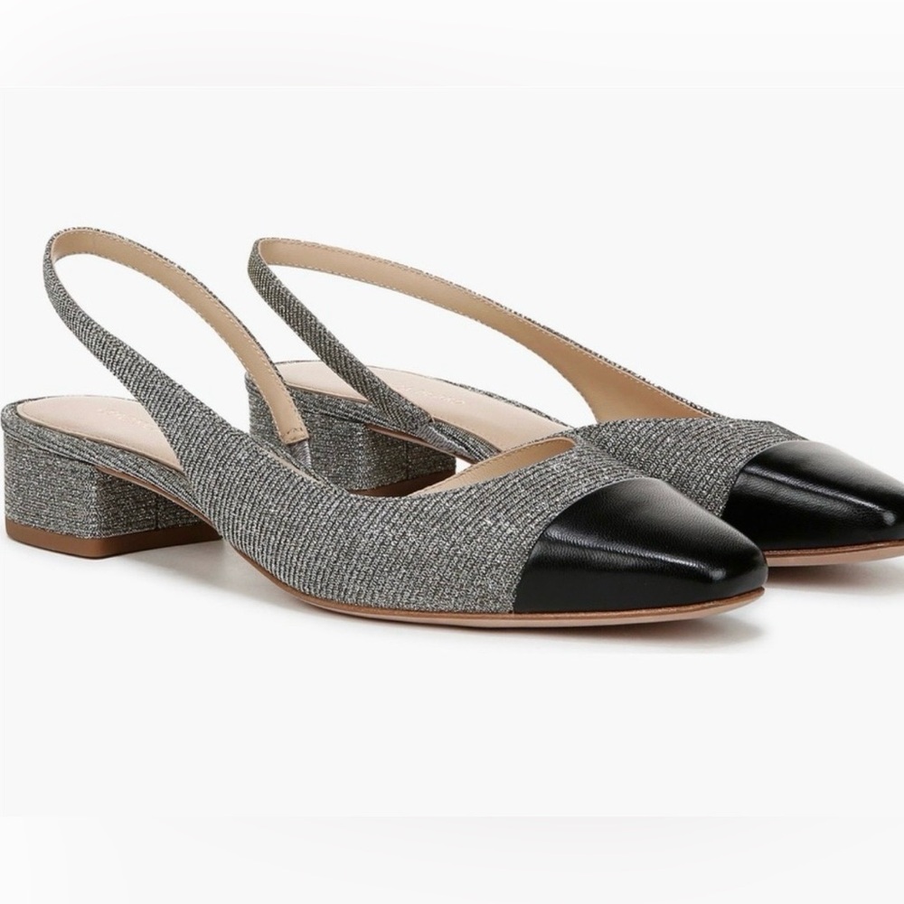 New Veronica Beard Cecile Half d'Orsay Slingback Pump size 7